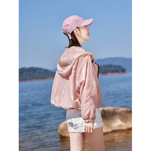 戶外防曬衣女款2025新款夏季輕薄透氣減齡時尚小個子防曬服短外套