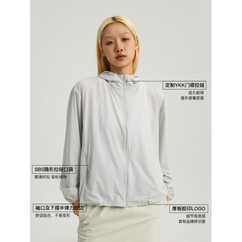 oneup彈力防水防曬服女夏季速乾透氣戶外運動徒步登山防曬衣外套