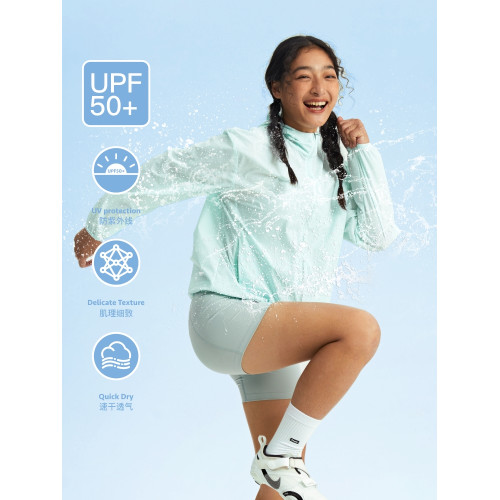 oneup彈力防水防曬服女夏季速乾透氣戶外運動徒步登山防曬衣外套