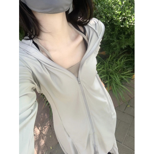 長款冰絲防曬衣外套女2024年夏季新款寬松休閒百搭戶外薄款防曬服