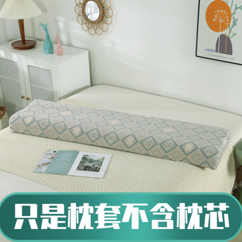 全棉三層紗夾棉厚款120150記憶枕頭套夫妻雙人長純棉高低乳膠枕套