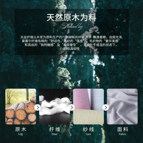 100%天絲枕套【一對裝】48x74cm冰絲枕頭套雙人萊塞爾床上用品