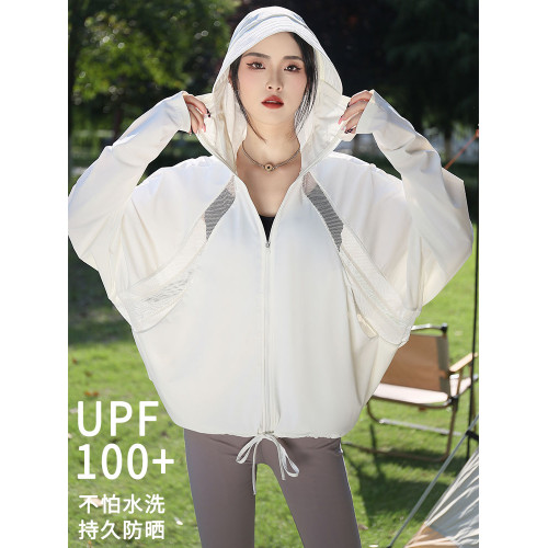 戶外透氣防曬衣女夏季新款冰絲外套防紫外線時尚輕薄專業防曬服女