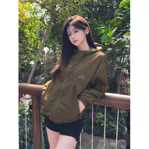 【小森林】伯希和山系戶外防曬衣女25春夏款皮膚衣徒步寬松防曬服