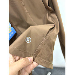 POPOKI 小蠻腰修身顯瘦防紫外線透氣短款原紗UPF50+防曬衣女5950