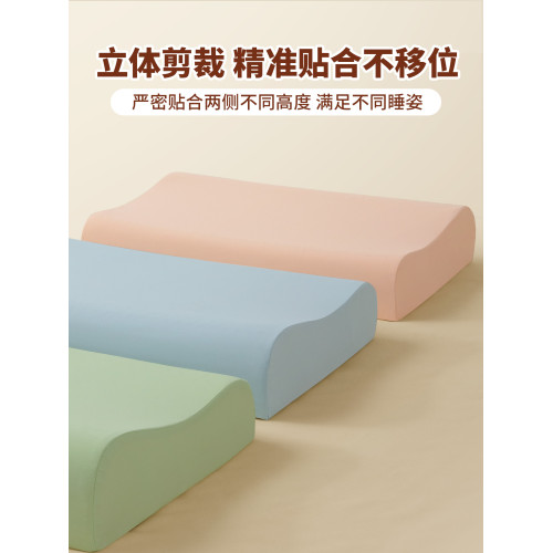 乳膠枕頭夏天專用枕套冰絲夏季涼感40cmx60cm成人單個一對裝輕奢