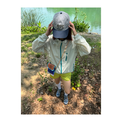 戶外輕量環保染色UPF50+夏季冰感輕薄多巴胺連帽防曬衣皮膚衣男女