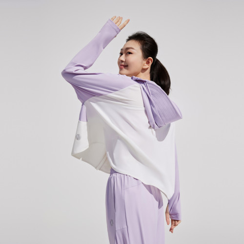 波司登女防曬衣夏季時尚涼感透氣度假通勤海邊休閒連帽防曬服