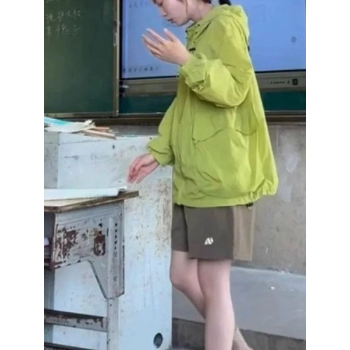 原野空間防曬衣套裝女夏防紫外線透氣輕薄防曬服速乾五分褲兩件套