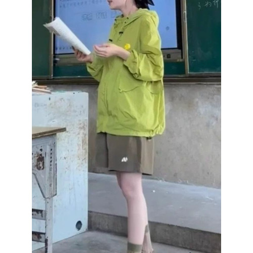 原野空間防曬衣套裝女夏防紫外線透氣輕薄防曬服速乾五分褲兩件套