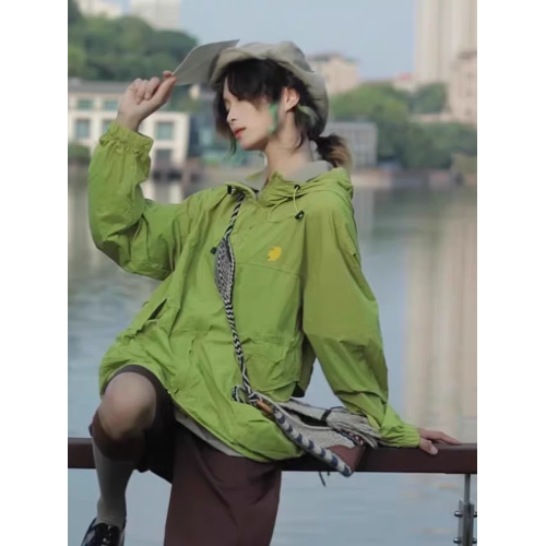 英國Next Kiss戶外防曬衣女2025新款夏季防紫外線寬松防曬服外套