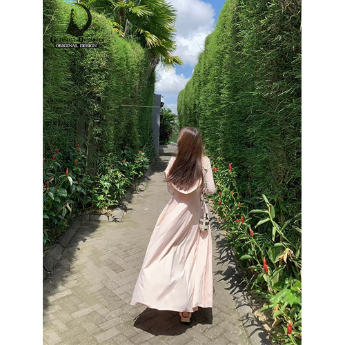 德國GFS全身防曬衣女2024夏季新款透氣戶外防曬裙外套開衫超長款