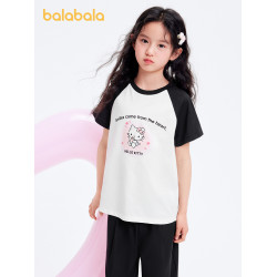 【HelloKitty IP】巴拉巴拉兒童打底衫女童短袖新款夏裝大童