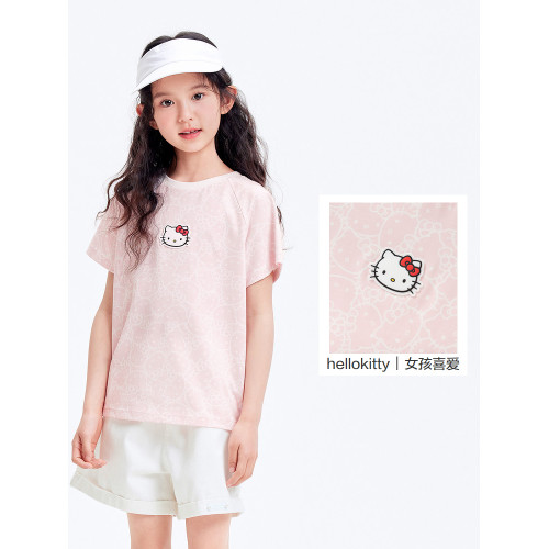 【HelloKitty IP】巴拉巴拉兒童打底衫女童短袖新款夏裝大童