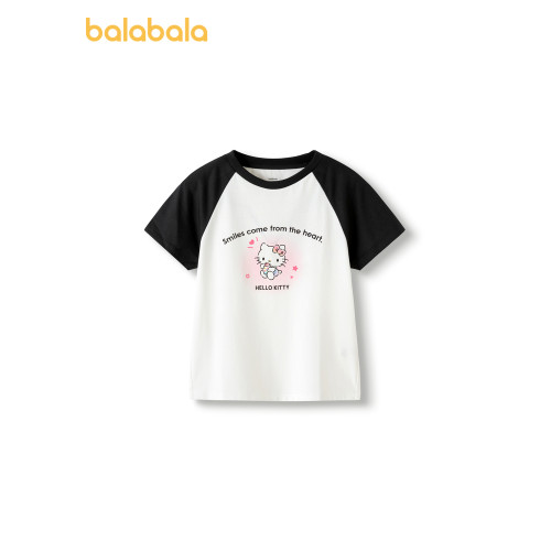 【HelloKitty IP】巴拉巴拉兒童打底衫女童短袖新款夏裝大童
