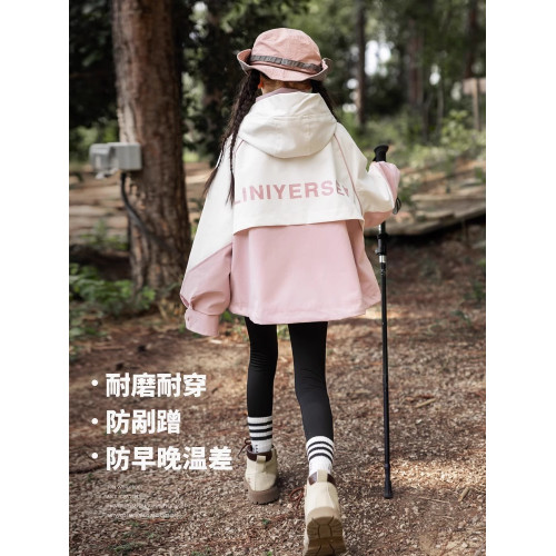 德國2025新款中大童兒童沖鋒衣三合一女童秋裝防風防水春秋款外套