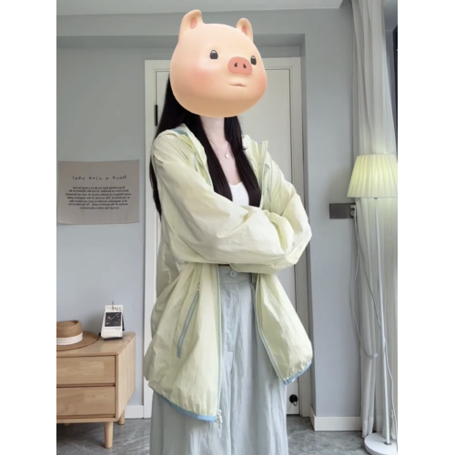 2025夏季超好看防曬衣女新款寬松休閒輕薄透氣防紫外線防曬服外套