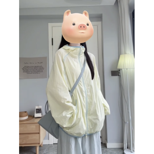 2025夏季超好看防曬衣女新款寬松休閒輕薄透氣防紫外線防曬服外套
