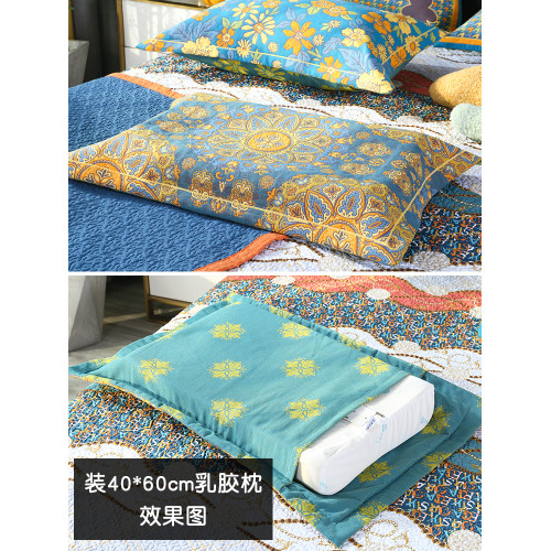 純棉加厚紗布枕套一對裝高級家用全棉單人枕頭套加大款枕芯內膽套