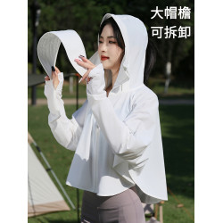 專業戶外鬭篷防曬衣女2025新款夏季防紫外線超薄透氣冰絲防曬服女