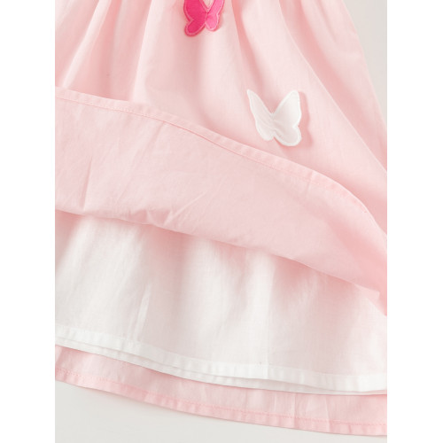 【100%全棉】戴維貝拉兒童連衣裙 夏季新款女童小禮服公主裙子