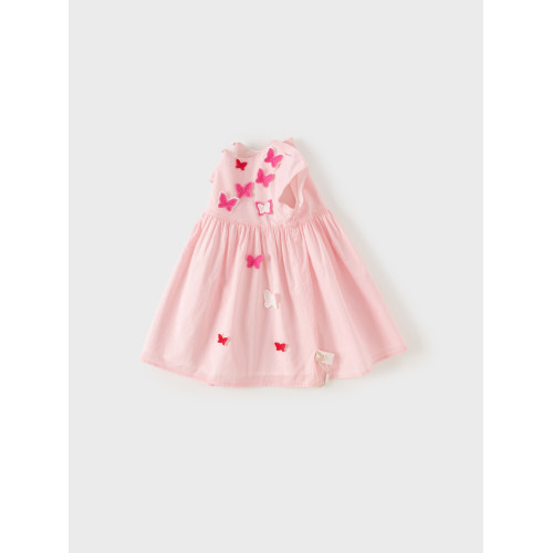 【100%全棉】戴維貝拉兒童連衣裙 夏季新款女童小禮服公主裙子