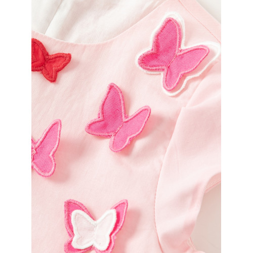 【100%全棉】戴維貝拉兒童連衣裙 夏季新款女童小禮服公主裙子