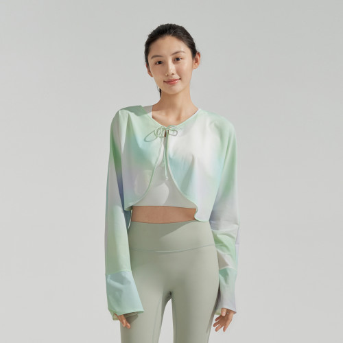 波司登2024夏季防曬衣女短款透氣外套披肩百搭開衫B40525164