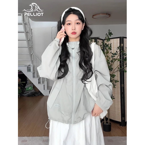 【小森林】伯希和防曬衣女25春夏新款戶外防紫外線輕薄透氣防曬服