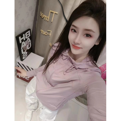 拿撒勒短款冰絲防曬衣女款夏季輕薄涼感運動外套連帽防曬服24060