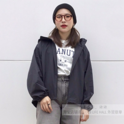 2025夏季新款女裝防紫外線連帽外套/防水款輕薄透氣防曬衣474175