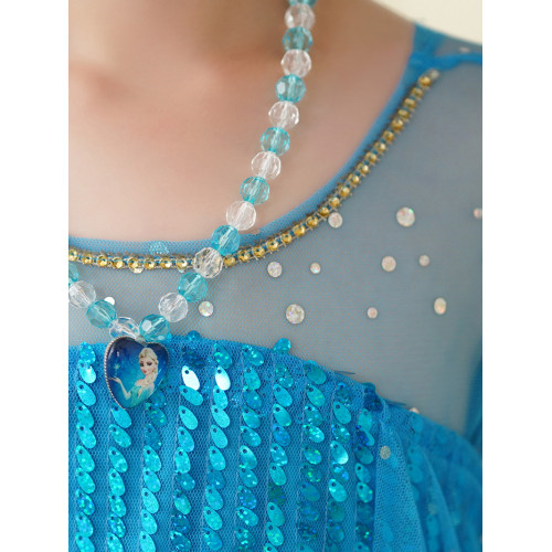 冰雪公主兒童愛莎公主裙女童艾莎連衣裙春夏季女王兒童生日禮服