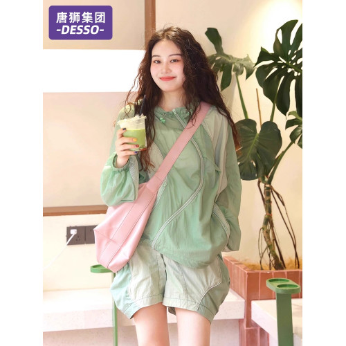 唐獅集團DESSO防曬衣女2025新款夏季防紫外線巨好看輕薄防曬套裝