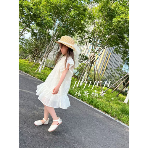 桔寄橘寄juji•25夏款上新【瑪德琳之吻】夏季女童公主裙X8670