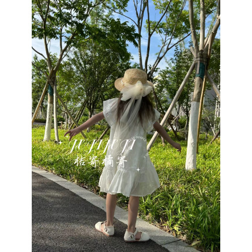 桔寄橘寄juji•25夏款上新【瑪德琳之吻】夏季女童公主裙X8670
