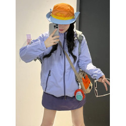 蕉下客山系防曬衣女2025夏新款多巴胺戶外防紫外線薄款防曬服外套