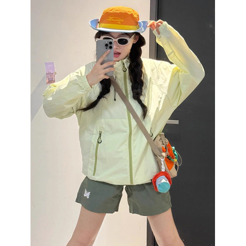 蕉下客山系防曬衣女2025夏新款多巴胺戶外防紫外線薄款防曬服外套