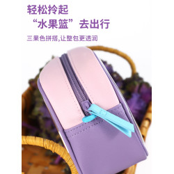 Ciffnoo透明收納包小旅遊可愛防水可攜式化妝包女多功能兒童洗漱包