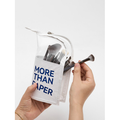 杜邦紙帆船形刷包大號筆袋化妝刷防塵收納包袋MORE THAN PAPER