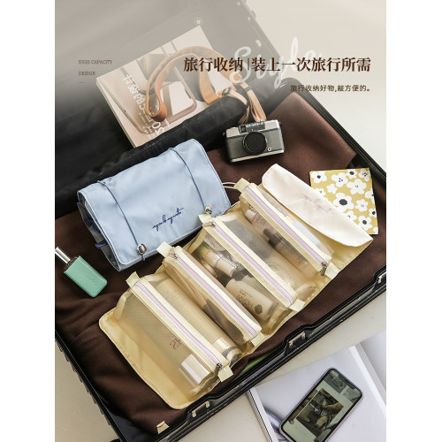 化妝包女可攜式大容量旅行收納袋洗漱包旅遊出差行李箱分裝品2024款