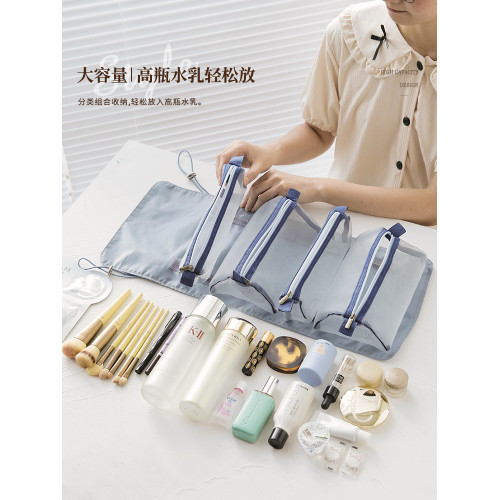 化妝包女可攜式大容量旅行收納袋洗漱包旅遊出差行李箱分裝品2024款