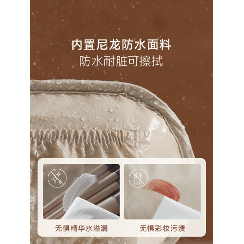 裡序化妝包女2025新款大容量可攜式化妝品收納包旅行洗漱包袋高級