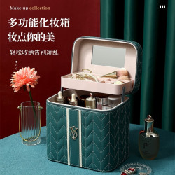 化妝包女2025新款高級感護膚品多功能大容量手提化妝箱大號化妝包
