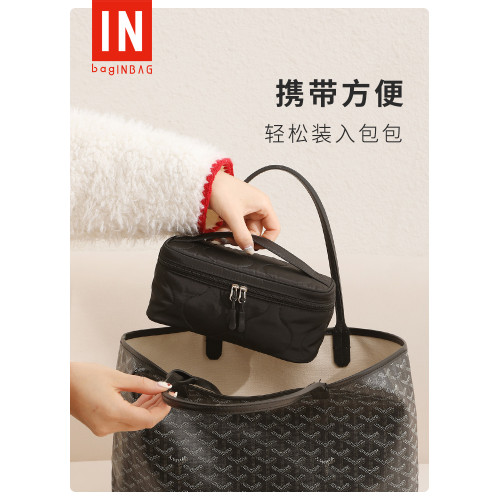 化妝包女洗漱隨身外出大容量可攜式2025新款高級化妝刷外出收納袋