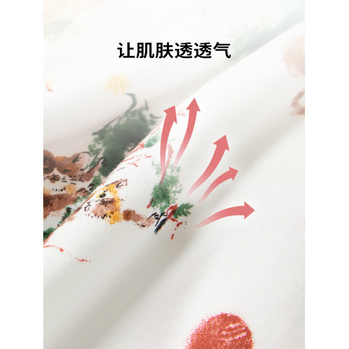 cutelife兒童家居服親子裝寶寶春秋睡衣套裝