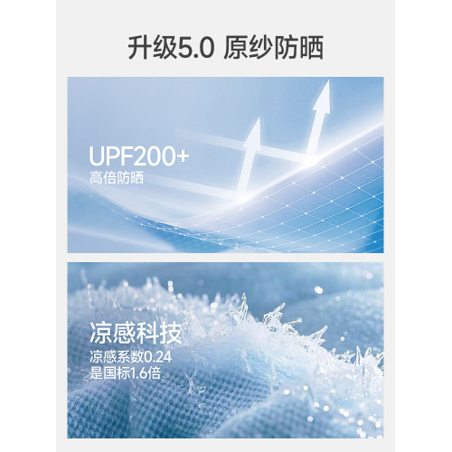 美力城防曬服女夏季新款品牌薄原紗冰絲戶外穿搭寬松上衣連帽外套