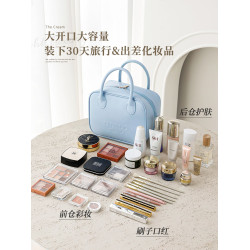 化妝包女2025新款可攜式旅行手提化妝品大容量高級分區洗漱包收納包