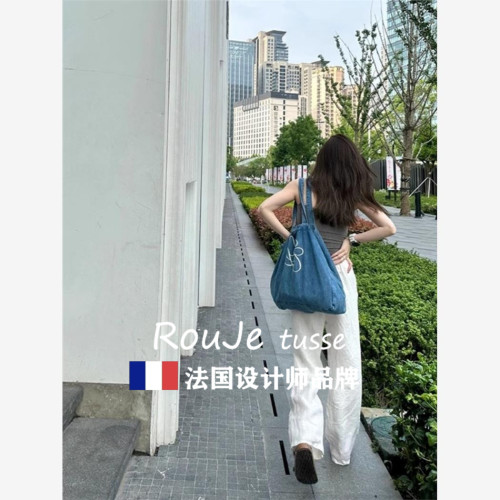 Rouje tusse慵懶亞麻褲子女夏季濶腿褲棉麻防曬褲休閒長褲山本褲