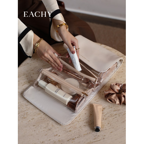 裡序化妝包女2025新款高級可攜式化妝品收納袋折曡旅行護膚品洗漱包 裡序化妝包女2025新款高級可攜式化妝品收納袋折曡旅行護膚品洗漱包