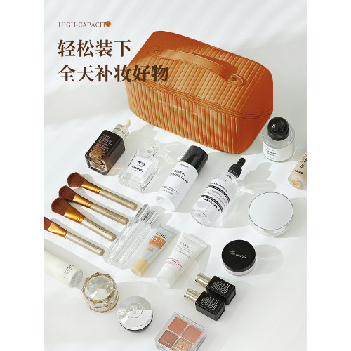 坤福化妝包女大容量可攜式高級網紅新款旅行護膚化妝品洗漱收納袋
